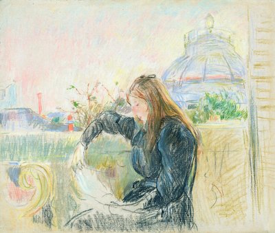 On the Balcony, 1893 by Berthe Morisot